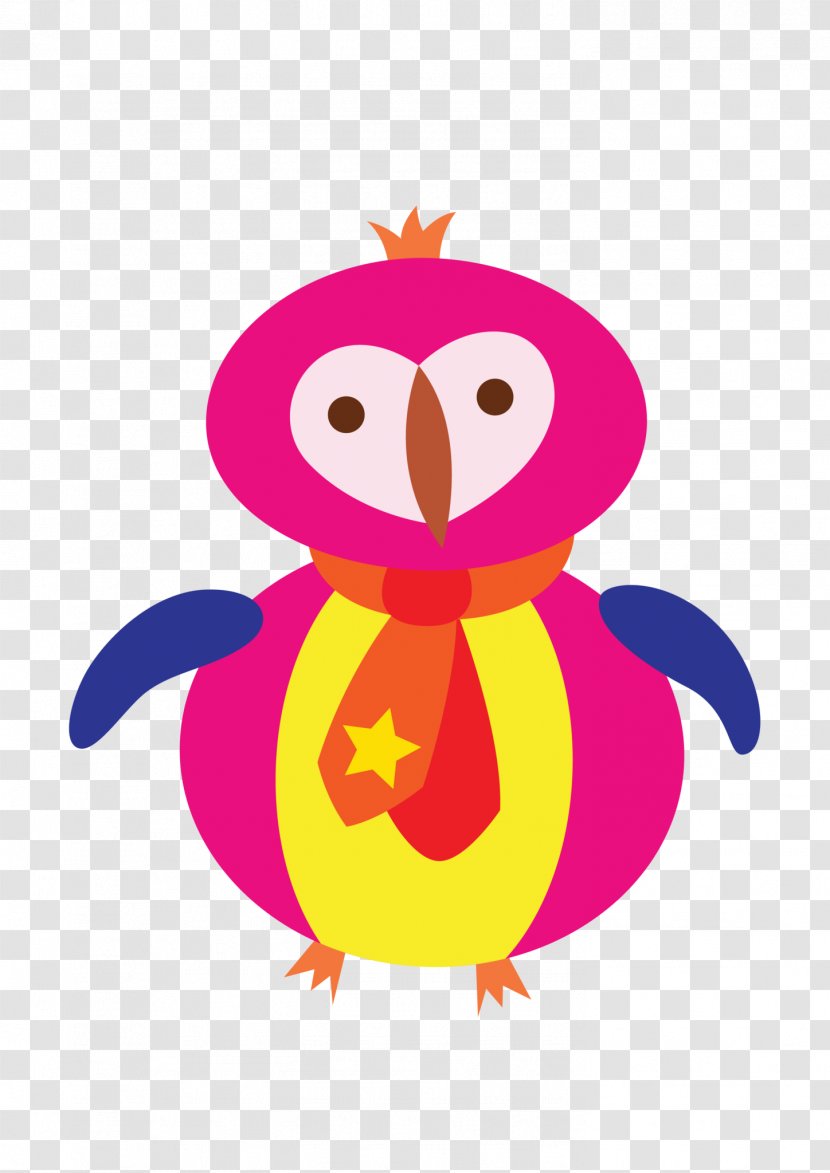 Owl Abziehtattoo Beak Illustration - Purple Transparent PNG