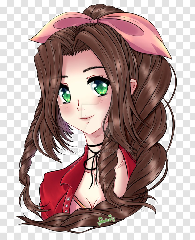 Crisis Core: Final Fantasy VII Type-0 Aerith Gainsborough Tifa Lockhart - Cartoon Transparent PNG