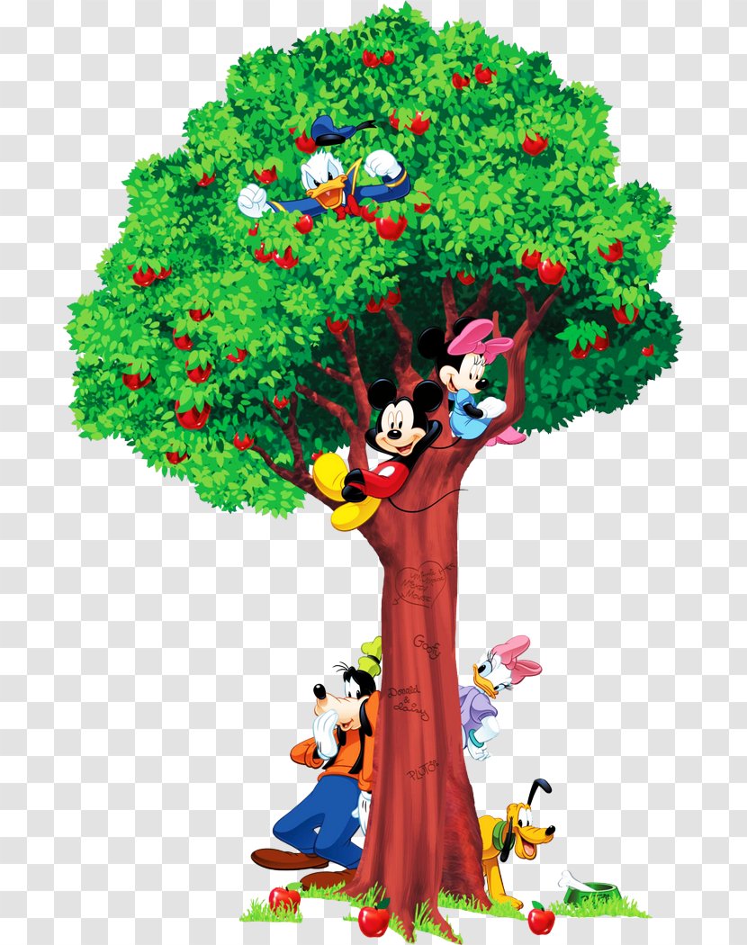 Mickey Mouse Minnie Daisy Duck Pluto Donald Transparent PNG