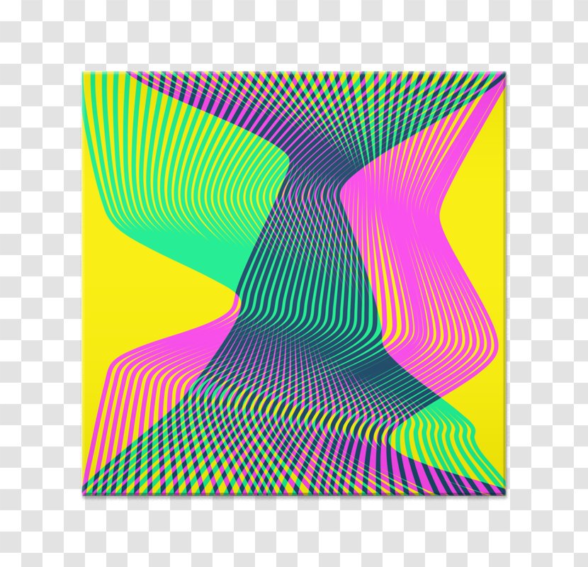 Azulejo Graphic Design Art Pattern - Symmetry - Waves Yellow Transparent PNG