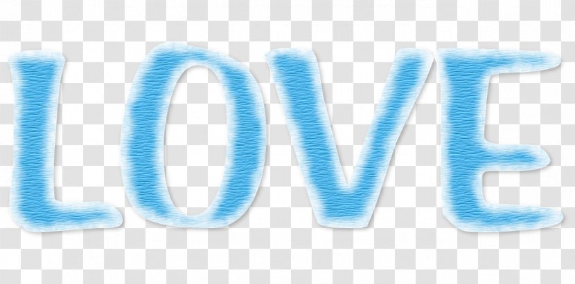 Scrapbooking Embellishment - Blue - WORD LOVE Transparent PNG