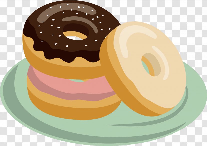 Donuts Coffee And Doughnuts Mister Donut Cupcake Food - Cuisine Transparent PNG