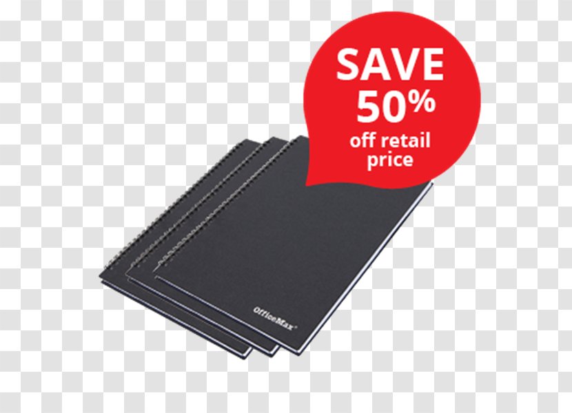 Paper OfficeMax Post-it Note Office Depot Notebook - Coupon - Spiral Wire Transparent PNG