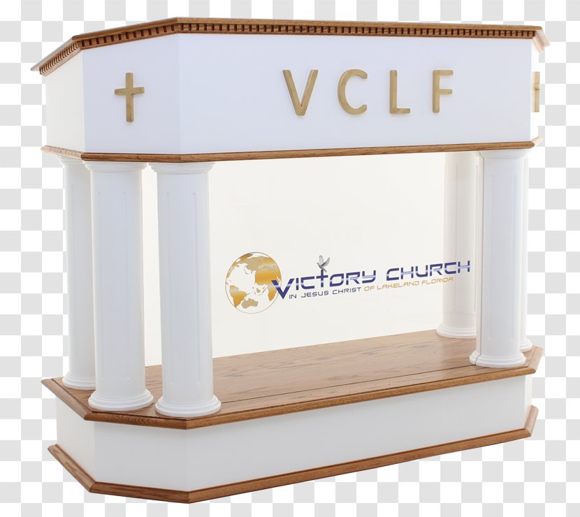Pulpit Furniture The Potter's House Church, Dallas Lectern - Christian Church Transparent PNG