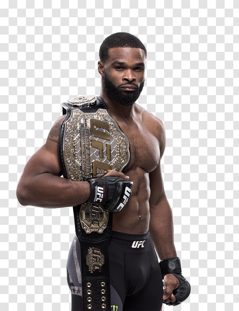 Tyron Woodley Ultimate Fighting Championship Boxing Glove - Frame Transparent PNG