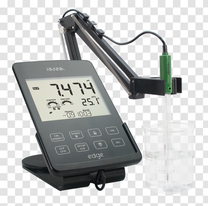 PH Meter Hanna Instruments Electrical Conductivity Measurement Laboratory - Reduction Potential - Edge Transparent PNG