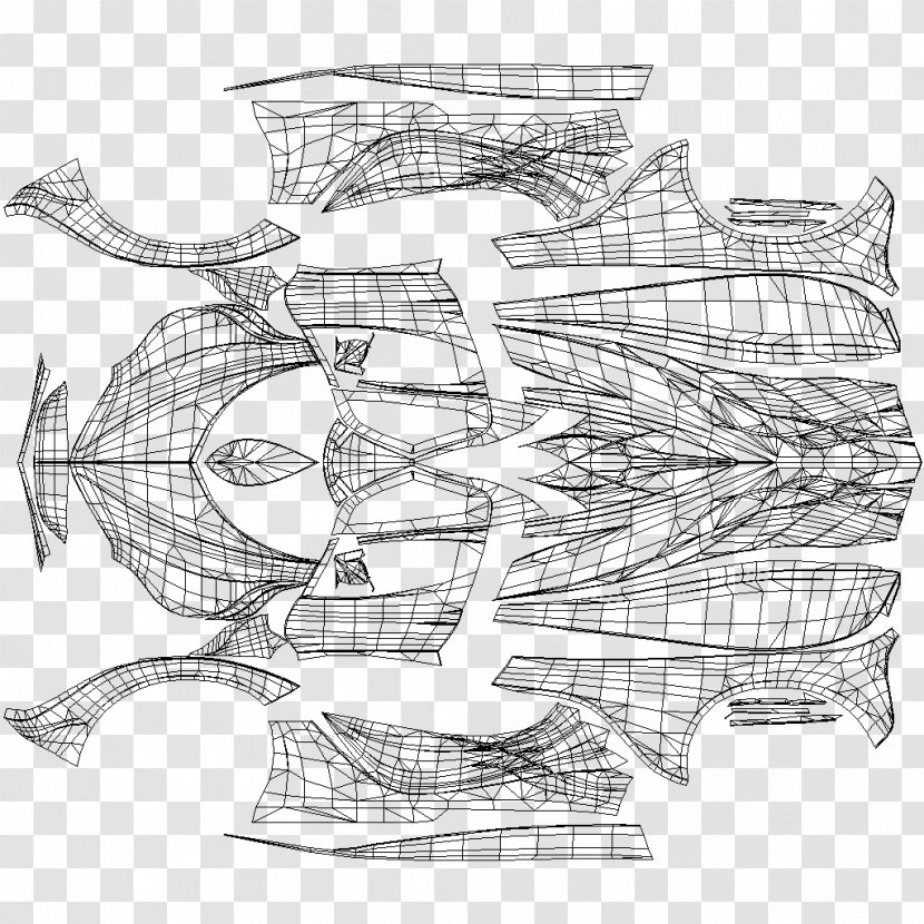 Line Art Sketch - Organism - Automotive Design Transparent PNG