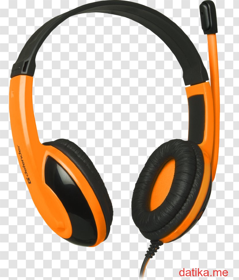 Headphones Microphone Headset Defender Warhead G-120 Black/Orange Herní Sluchátka Game Racer Turbo RS3 Gamepad - Artikel Transparent PNG