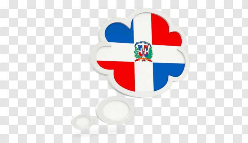 Flag Of The Dominican Republic Logo Text - Mouse Mats Transparent PNG