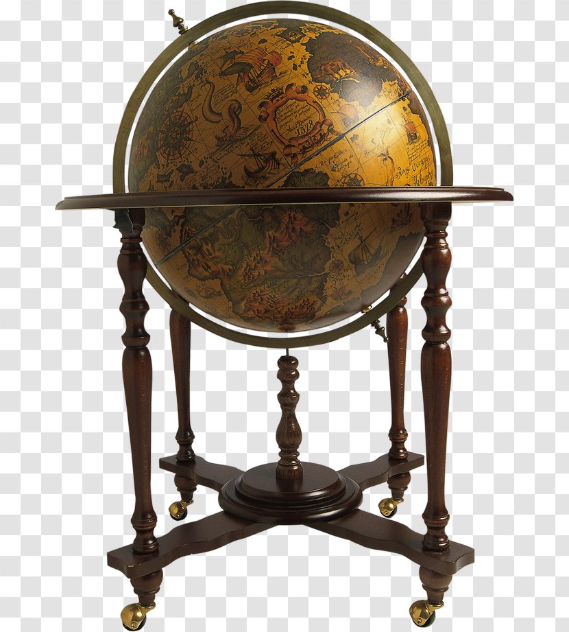 Westminster Table Globe Ashe County, North Carolina Furniture - Brass Transparent PNG