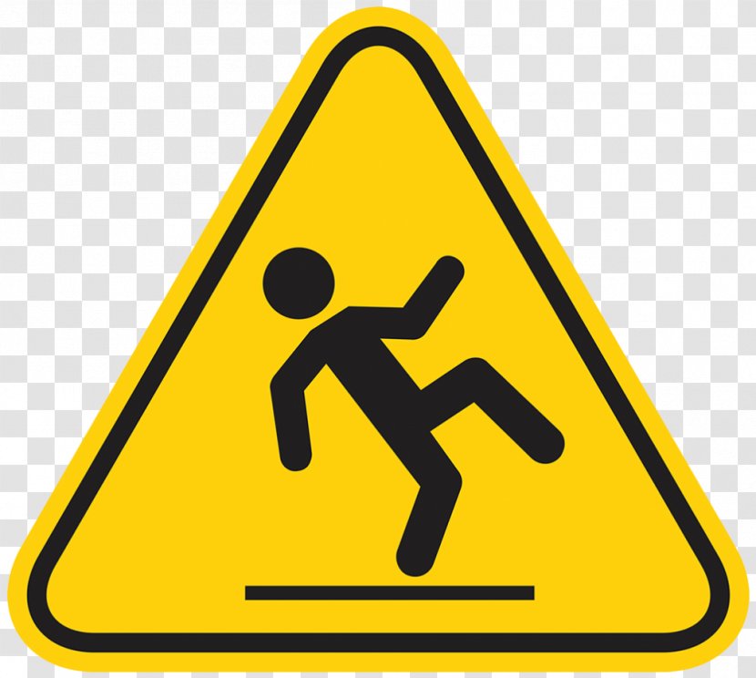 Risk Falling Fall Prevention Slip And Wet Floor Sign - Preventive Healthcare - Lorm Ipsum Transparent PNG