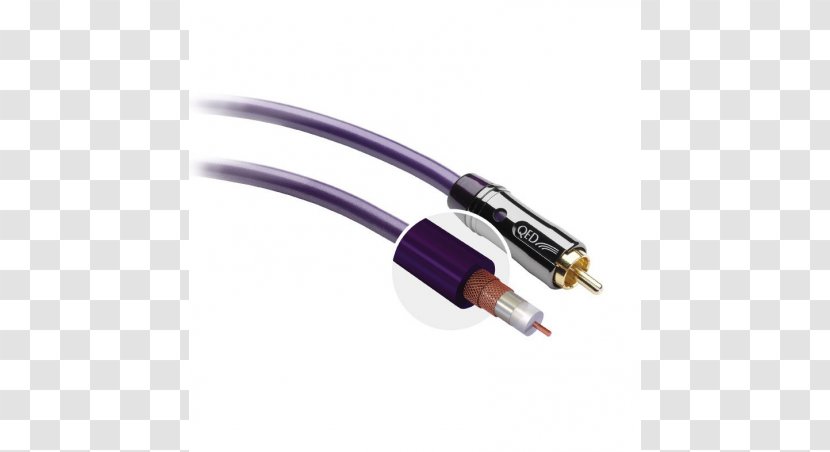 Coaxial Cable Digital Audio Speaker Wire Network Cables Electrical - Spdif - Rca Photophone Transparent PNG