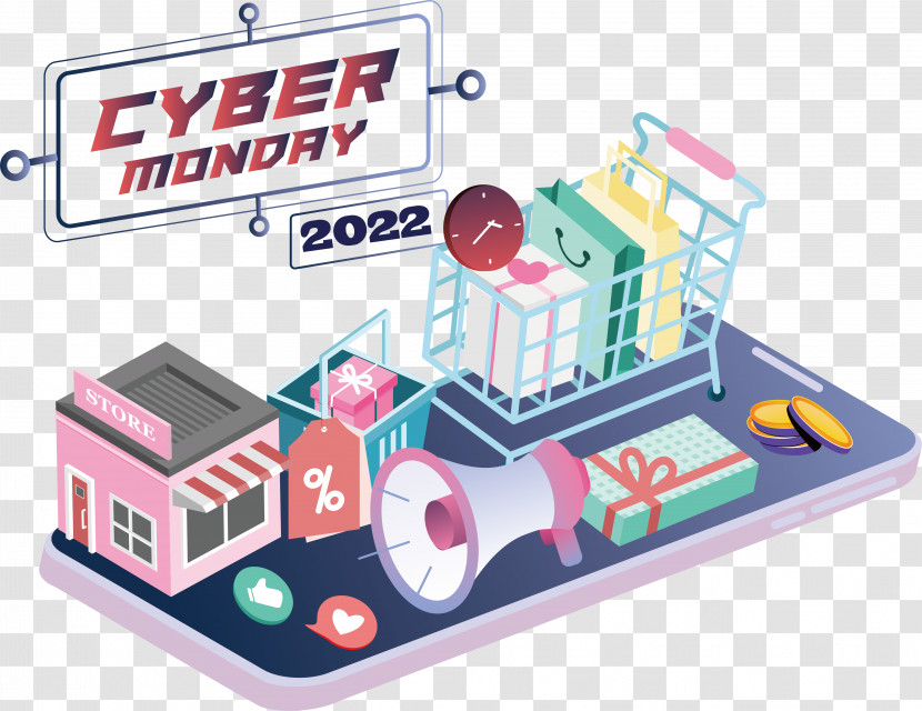 Cyber Monday Transparent PNG