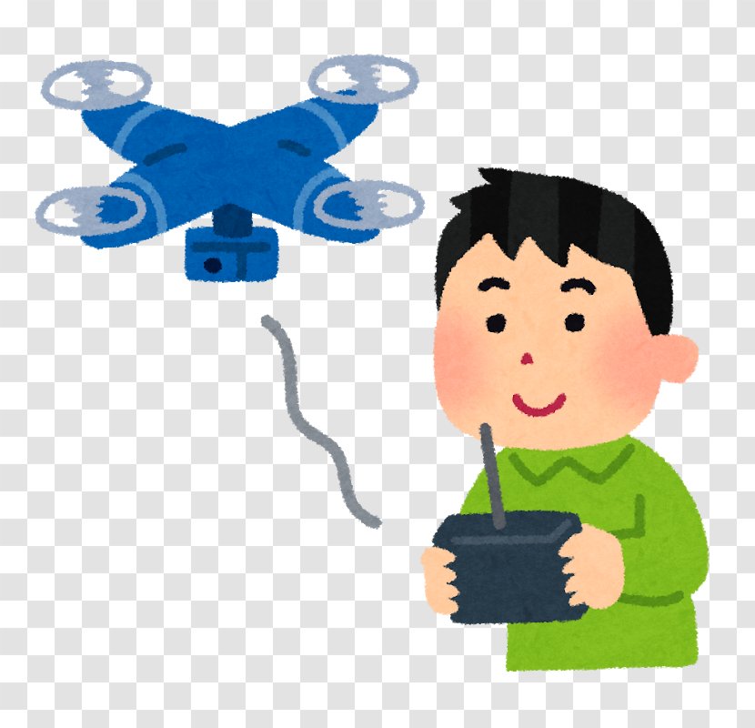 Unmanned Aerial Vehicle 航空法 いらすとや Radio-controlled Helicopter Flight - Radiocontrolled - Doro Transparent PNG