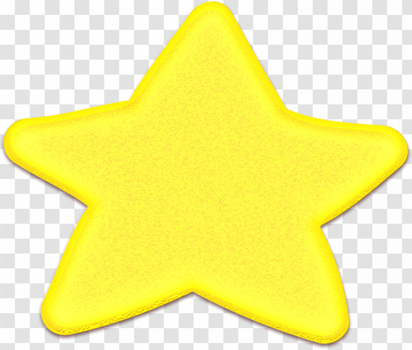 Yellow Star Transparent PNG