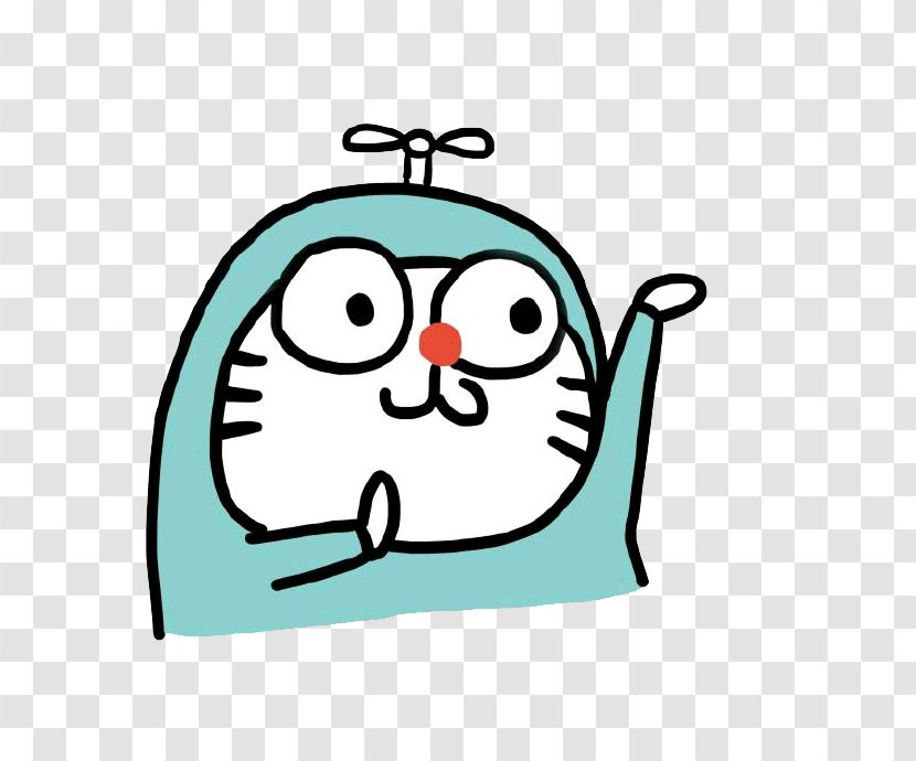 Doraemon Sticker Bamboocopter - Dream - 哆 啦 A Expression Bag Transparent PNG