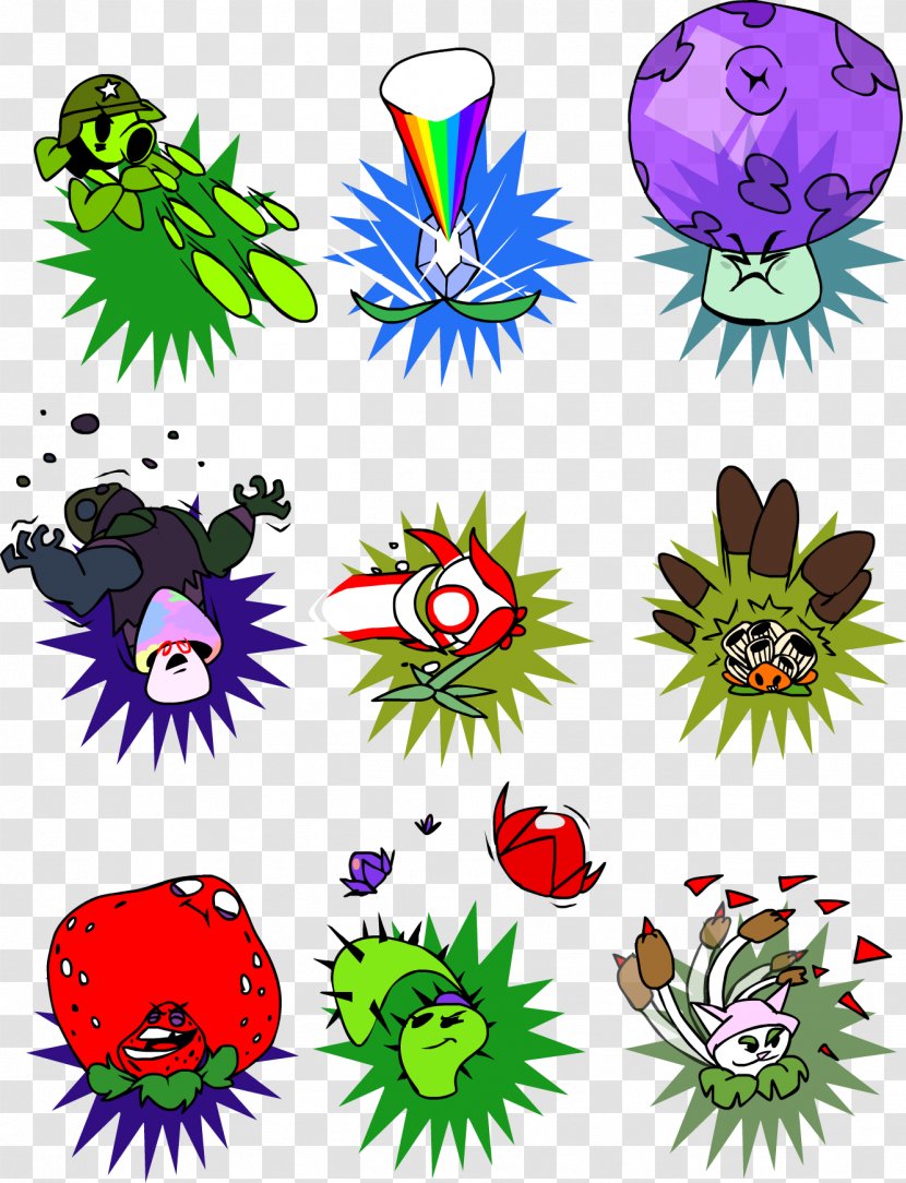 Plants Vs. Zombies 2: It's About Time Heroes Floral Design - Heart - Pvz Bananasaurus Rex Transparent PNG