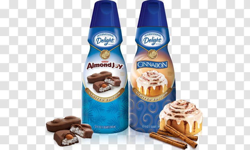 Coffee-Mate Cinnamon Roll International Delight Non-dairy Creamer - Coffeemate - Coffee Flavor Transparent PNG