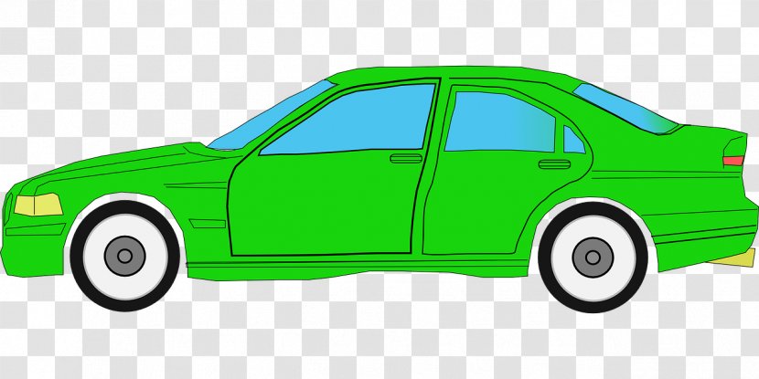 Compact Car City Green Vehicle Gasoline - Automotive Design Transparent PNG