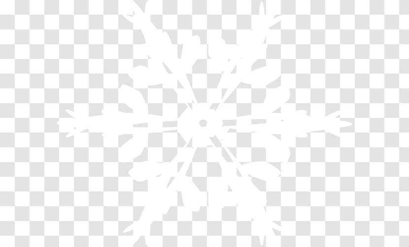 Black And White Point Angle Pattern - Grey - Snowflake Image Transparent PNG