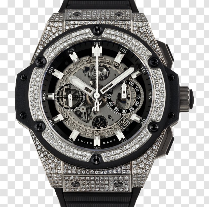 Watch Strap Hublot Clock King Power - Metal - Rx Transparent PNG