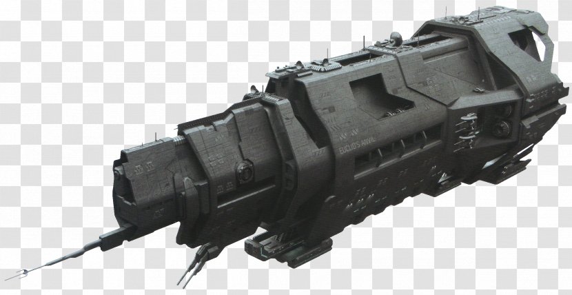 Halo: Reach Factions Of Halo Heavy Cruiser 4 - Marathonclass - Artillery Transparent PNG