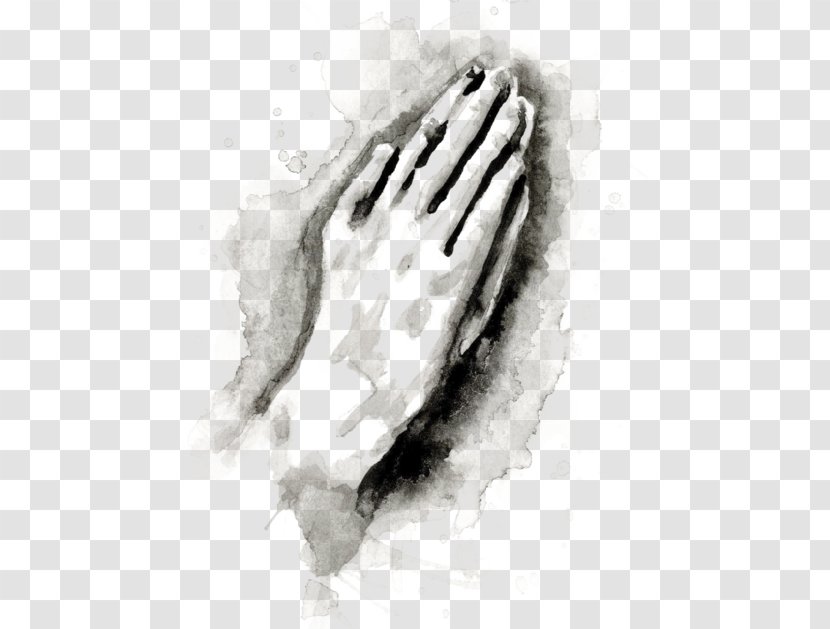 Prayer Drawing Illustration Image God - Monochrome Photography - Hands Border African American Transparent PNG