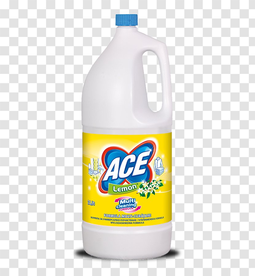 Bleach Detergent Cleaning Sodium Hypochlorite - Water Bottle Transparent PNG