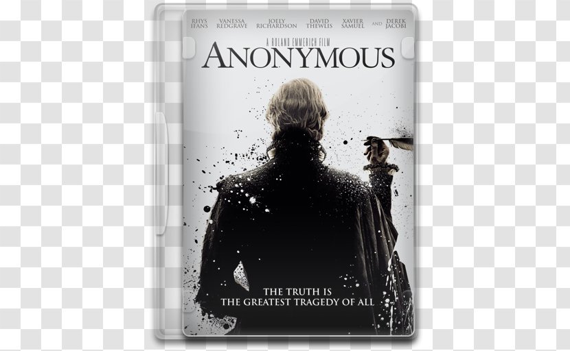 Album Poster Brand Film Font - Bluray Disc - Anonymous Transparent PNG