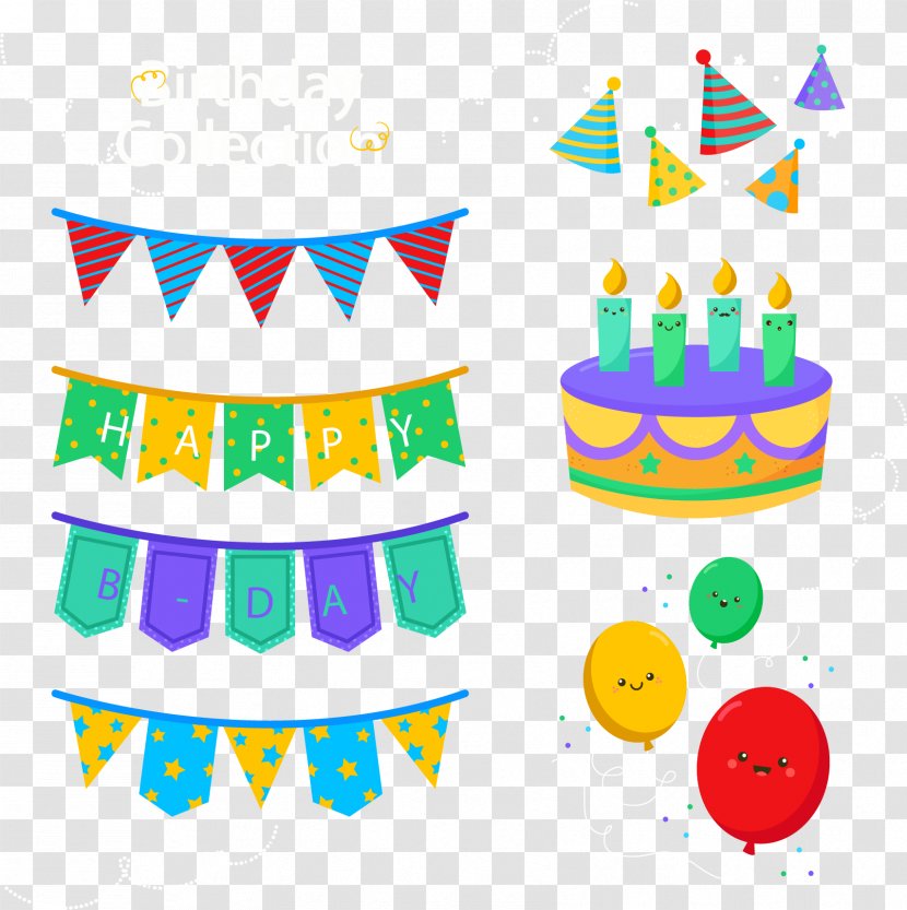 Birthday Cake Party Clip Art - Holiday - Decorations Transparent PNG