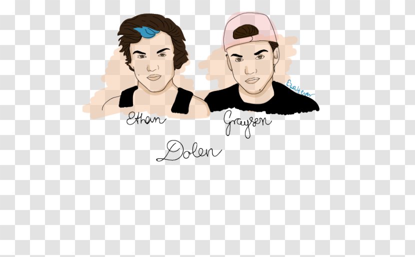 Ethan Dolan Twins Drawing Illustration - Flower Transparent PNG