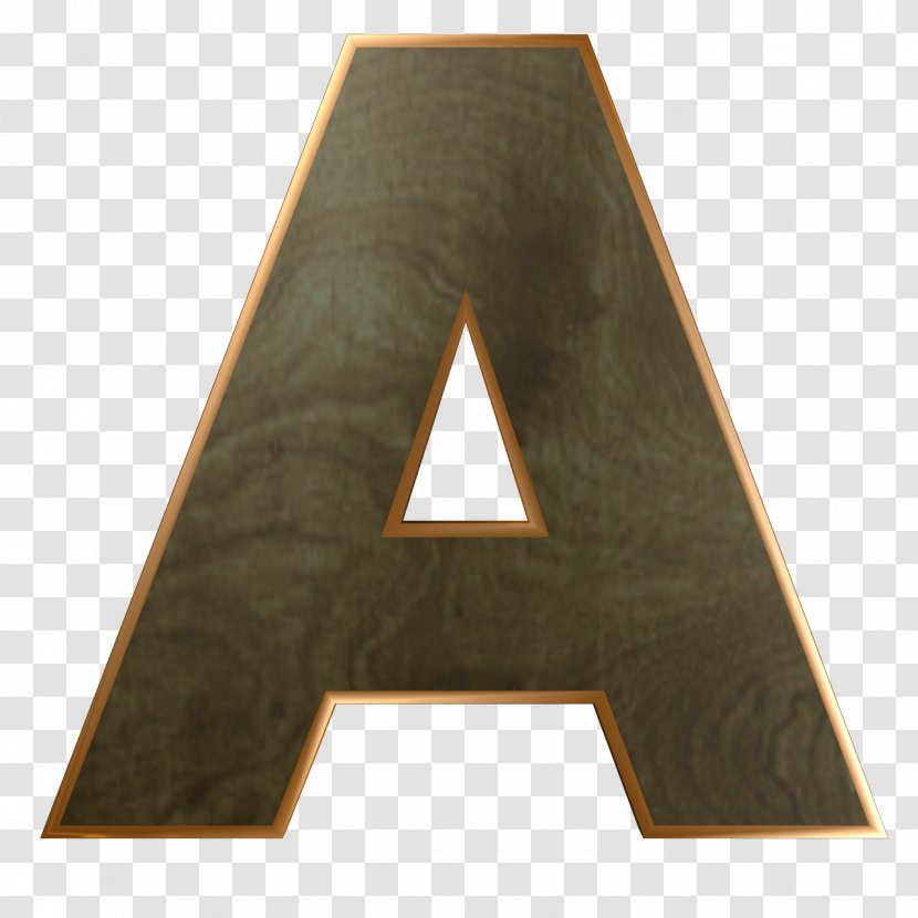 Letter Wood Alphabet Library - Block Transparent PNG