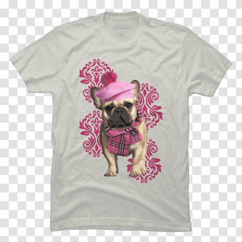 Printed T-shirt Pug Sleeve - Hoodie Transparent PNG