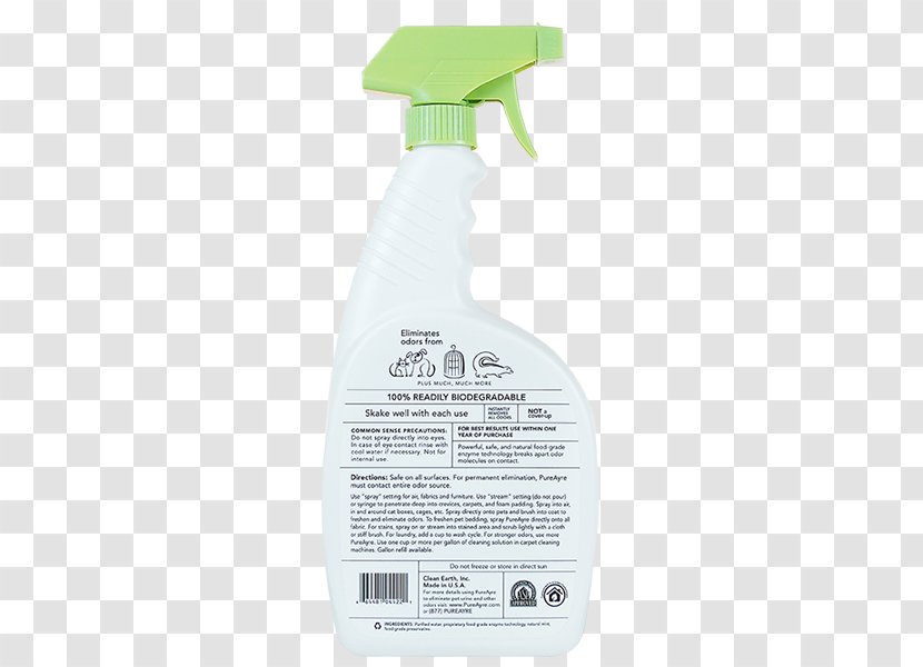 Household Cleaning Supply - Spray - Stain Remover Transparent PNG