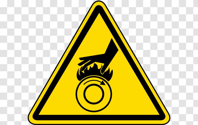 Warning Sign Hazard Symbol - Safety - Hot Surface Transparent PNG