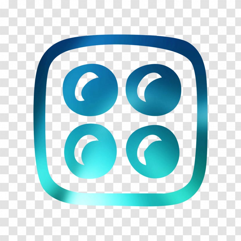 Logo Product Design Font - Turquoise - Electric Blue Transparent PNG