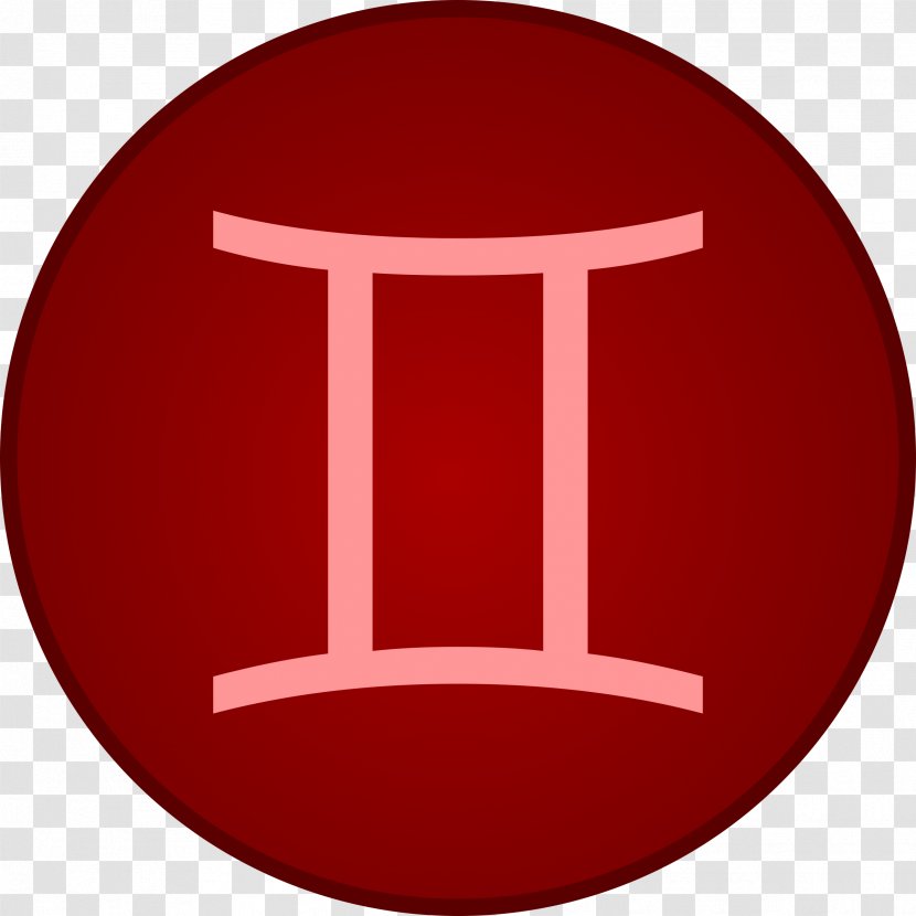 Gemini Symbol Astrological Sign Zodiac Aries - Logo Transparent PNG