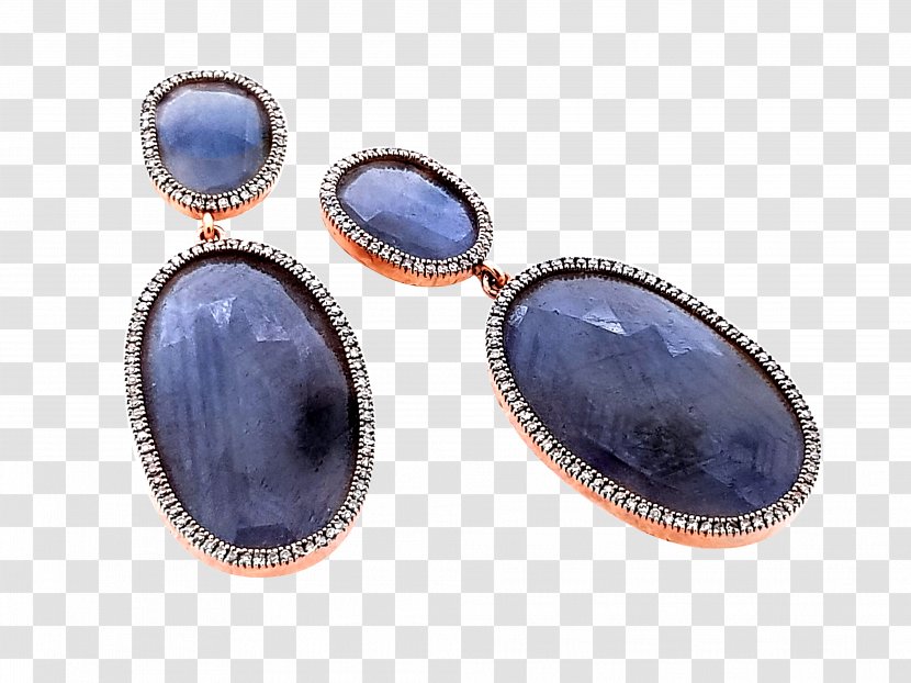 Sapphire Earring Cobalt Blue Jewellery - Fashion Accessory Transparent PNG