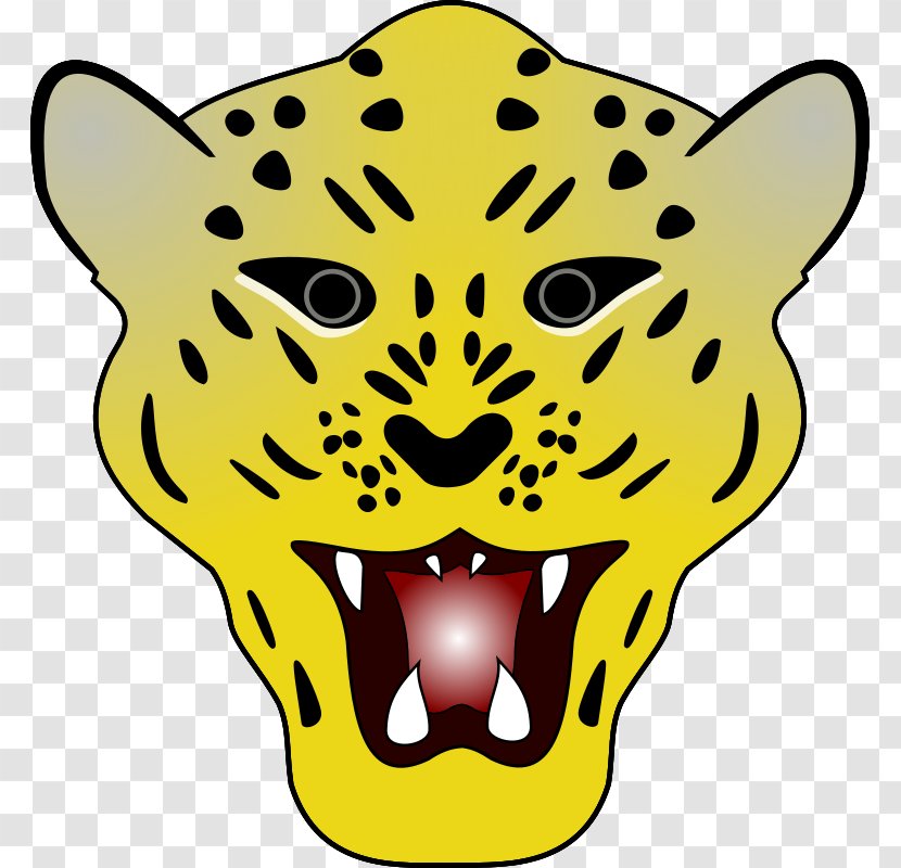 Belgian Congo River Republic Of The Coat Arms - Face - Leopard Transparent PNG