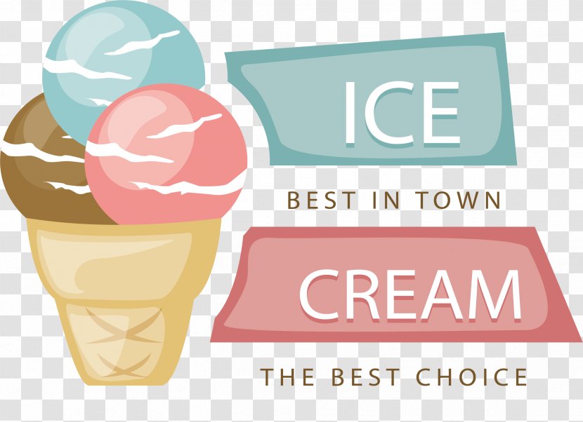 Ice Cream Cones Logo Brand Product - Delicacy Transparent PNG