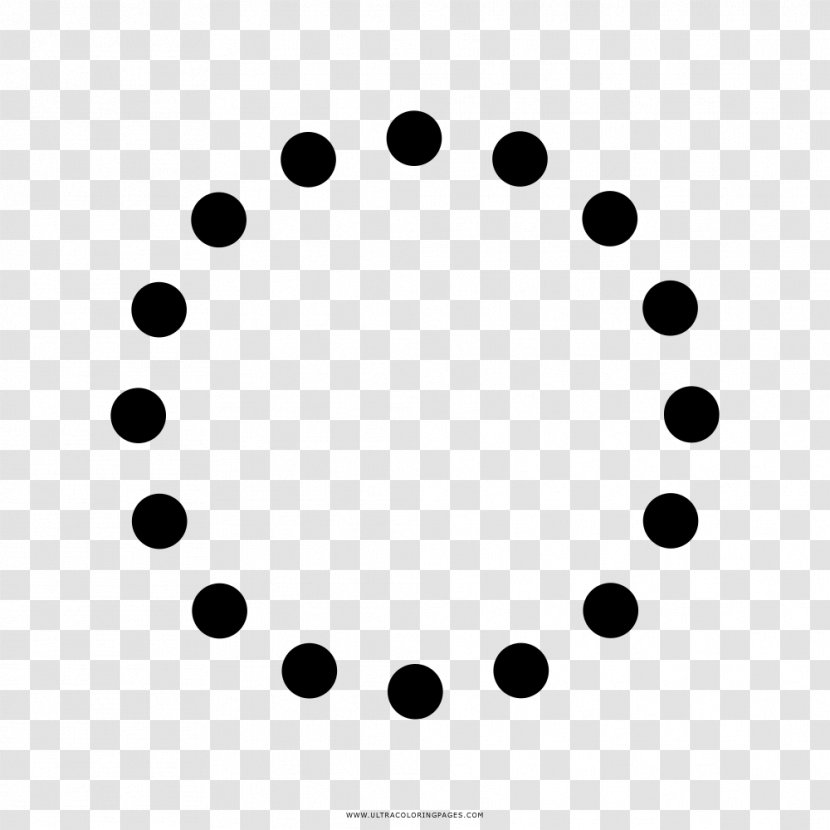 OpenType Dotted Circle - Symmetry - Circulo Transparent PNG