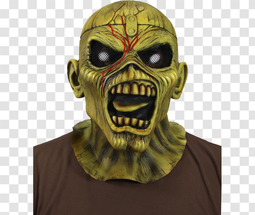 Iron Maiden Eddie Piece Of Mind Mask Killers - Latex Transparent PNG