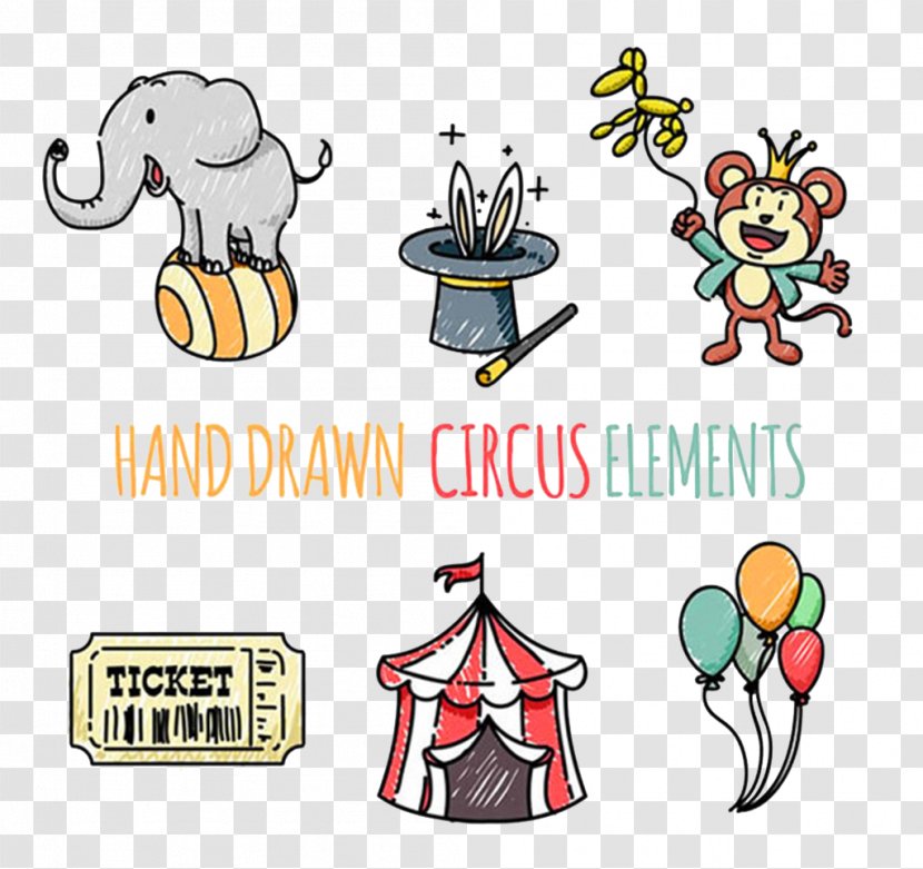 Circus Download - Illusionist - Cartoon Transparent PNG