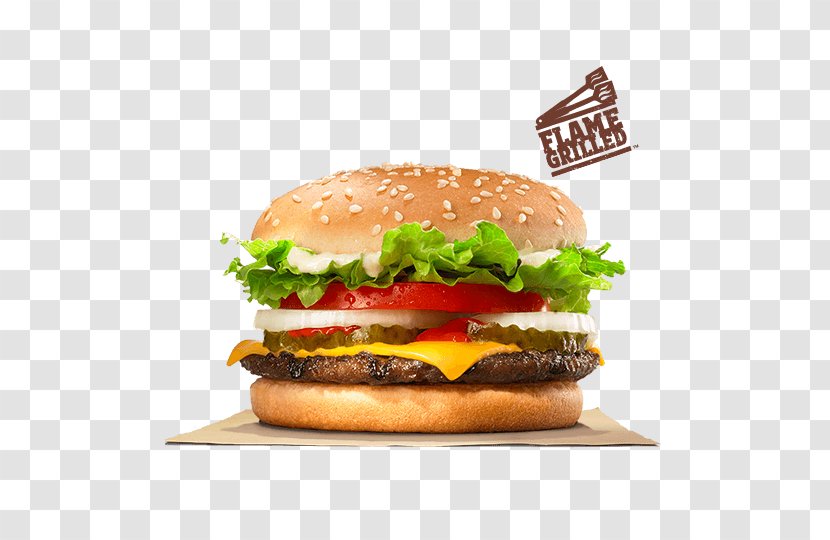 Whopper Cheeseburger Hamburger Bacon French Fries - Mcdonald S Quarter Pounder - Burger And Sandwich Transparent PNG