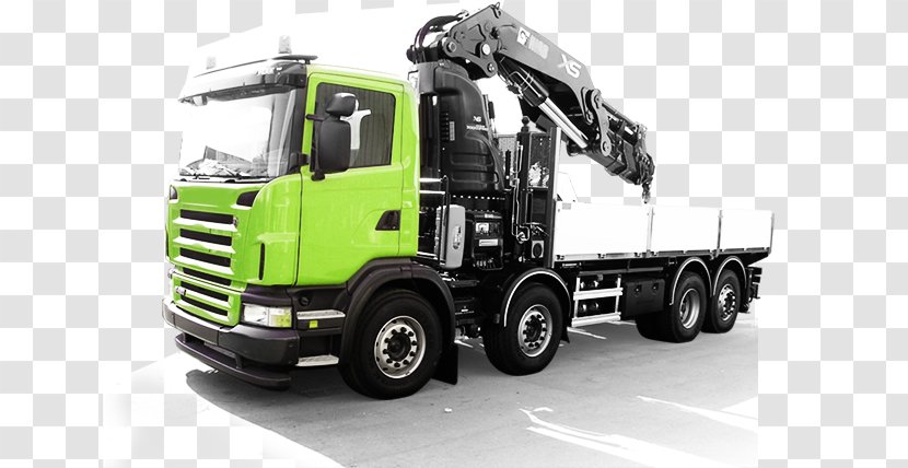Caterpillar Inc. Forklift Hydrauliska Industri AB Crane Truck - Brand - Scania Vabis Transparent PNG