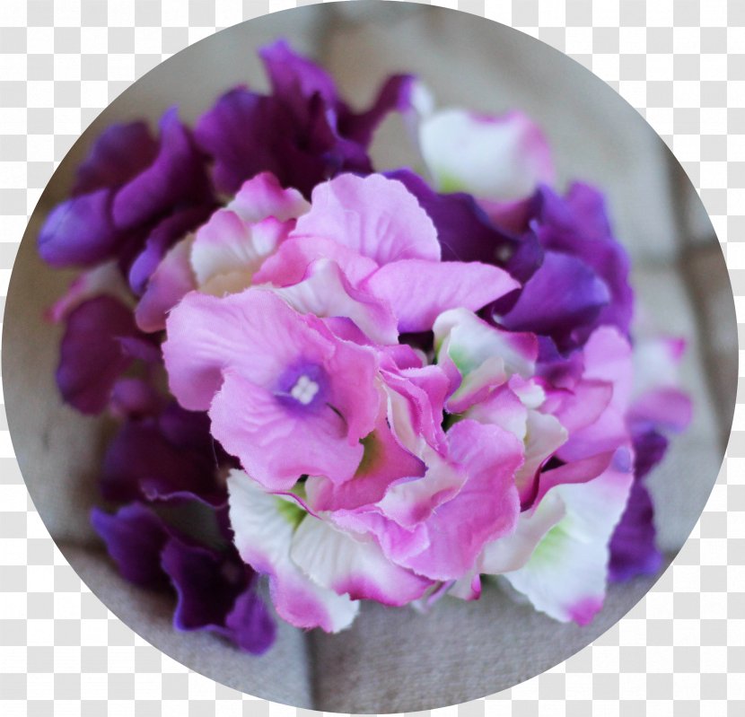 Violet Hydrangea Lilac Purple Color - Hortensia Transparent PNG
