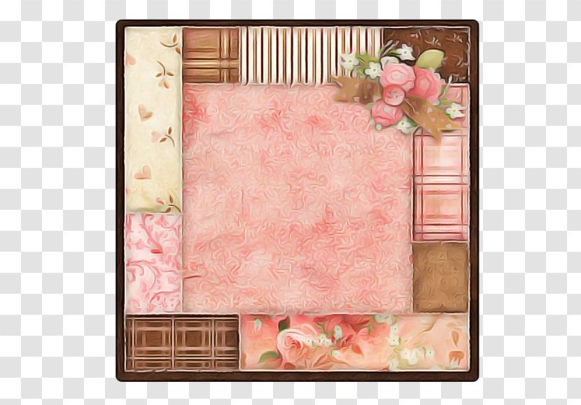 Pink Flower Frame - Rose Picture Transparent PNG