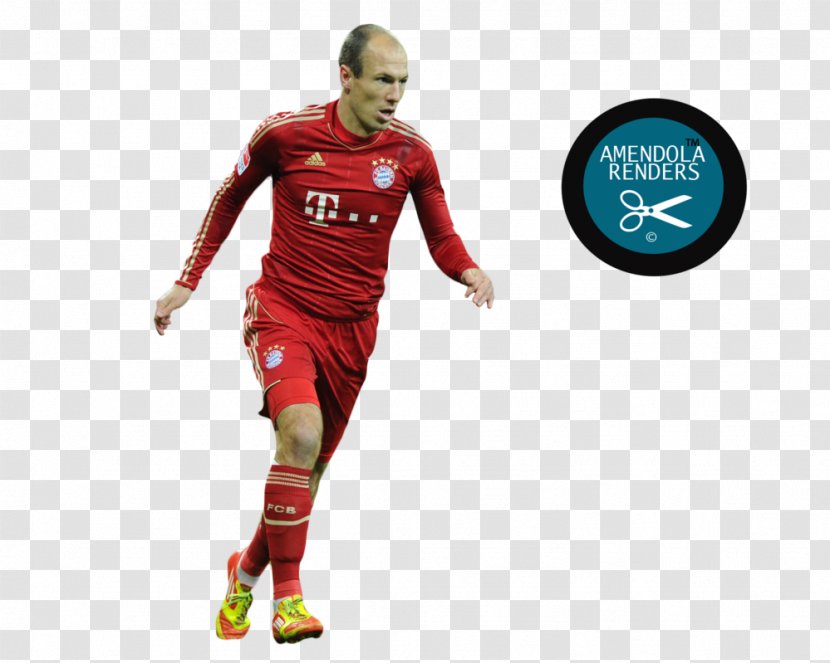 Rendering Football Player - Arjen Robben Transparent PNG