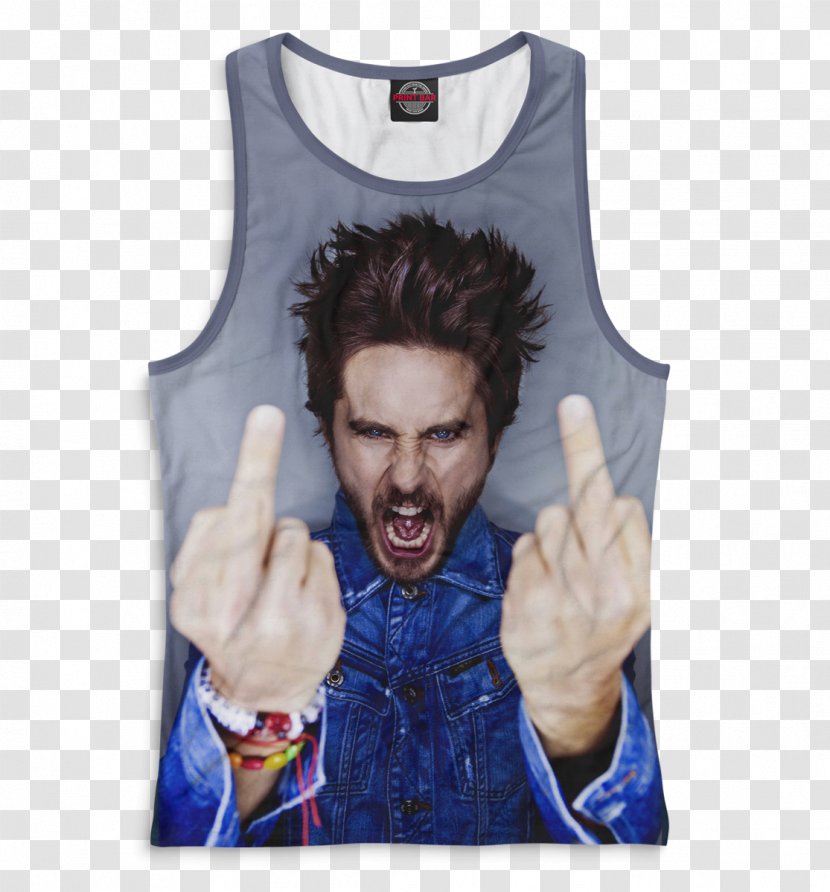 Jared Leto T-shirt Actor Толстовка Male - Flower Transparent PNG