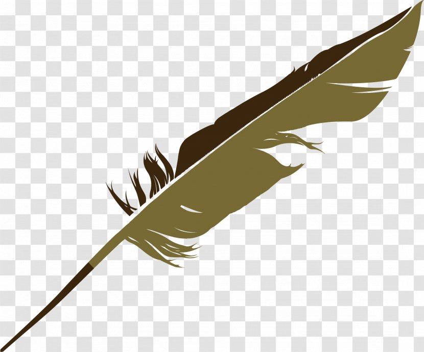 Feather Bird Euclidean Vector - Quill - Element Transparent PNG